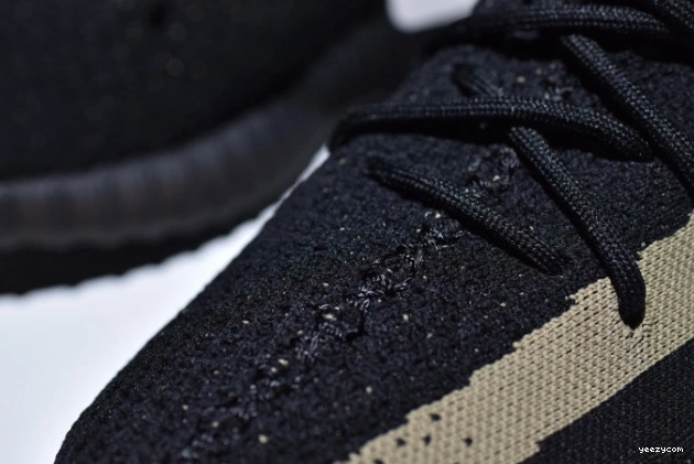 BY9611 Core Yeezy Adidas 350 Green Black V2 Boost 0905